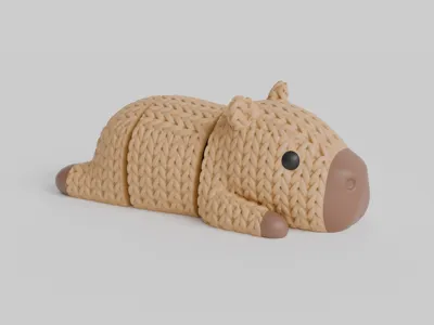 Collection Cozy Knit - Les Portes-Clés Articulés Effet Tricot