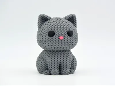 Collection Cozy Knit - Figurines d'Animaux Domestiques